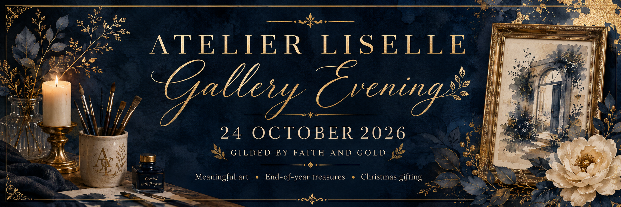 Atelier Liselle Gallery evening