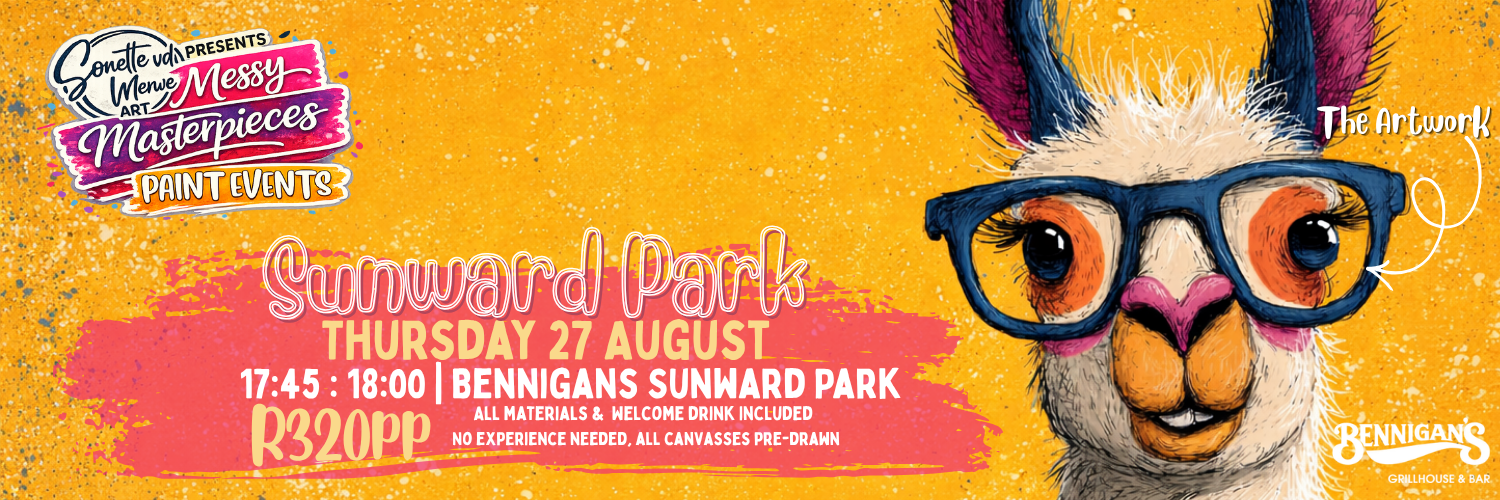 Messy Masterpieces Paint & Sip @ Bennigan's Sunward Park