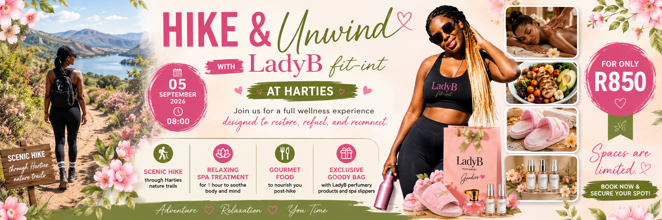 Hike and unwind with LadyB fit-int