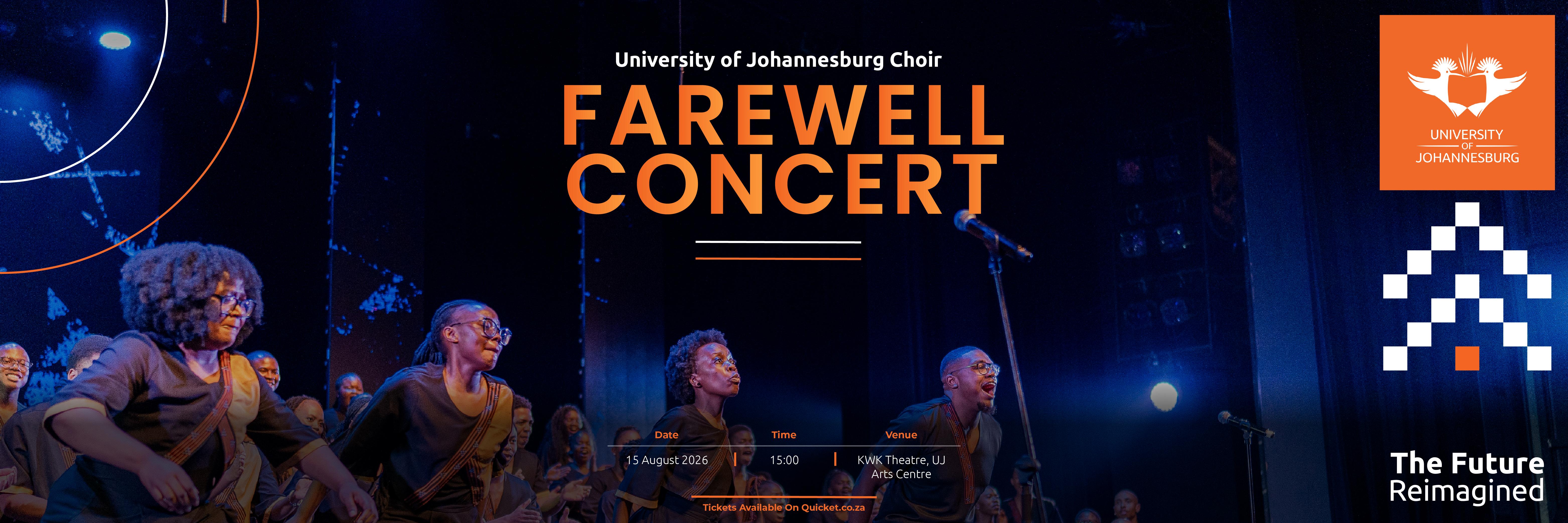 University of Johannesburg Choir Farewell Concert