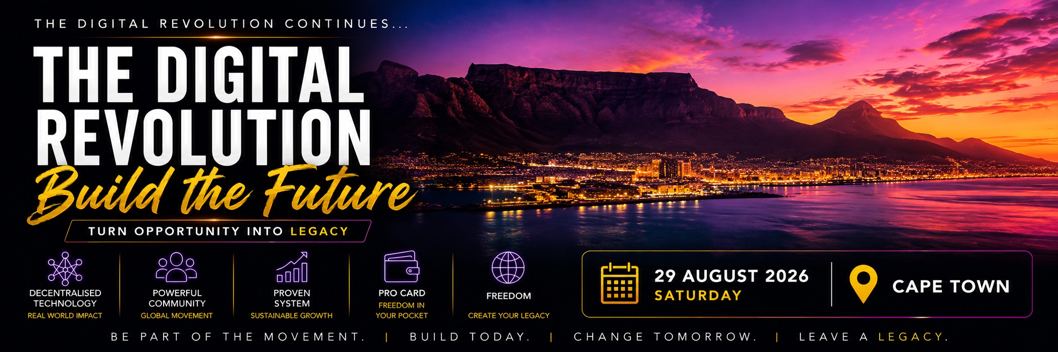 The Digital Revolution - Build the Future - Cape Town