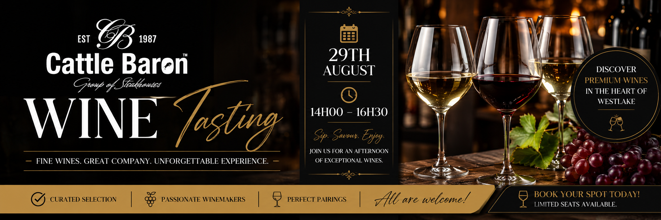 Wine & Music @ Cattle Baron Westlake