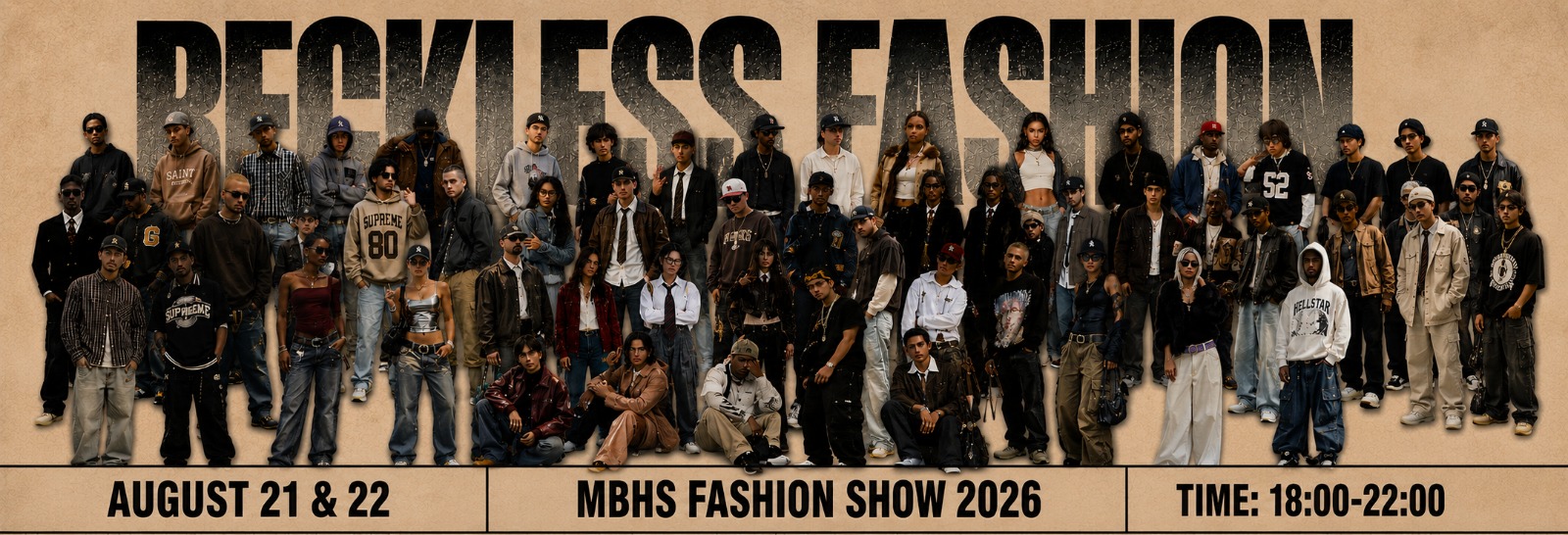 Muizenberg High School presents: RECKLESS FASHION SHOW