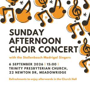 Stellenbosch Madrigal Singers At Trinity Meadowridge