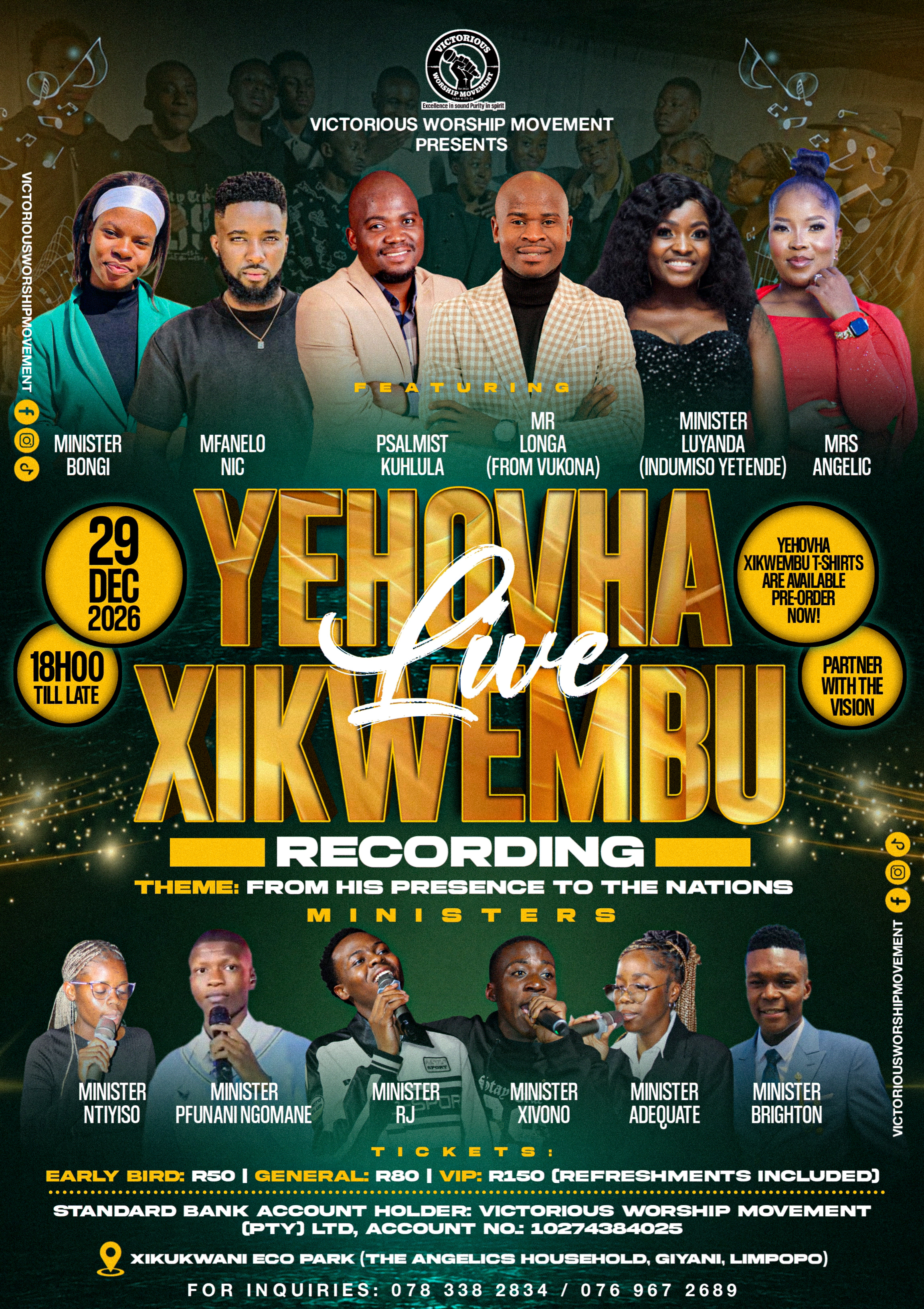 Yehovha Xikwembu live recording