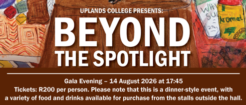 Beyond the Spotlight GALA EVENING - 14 August 2026