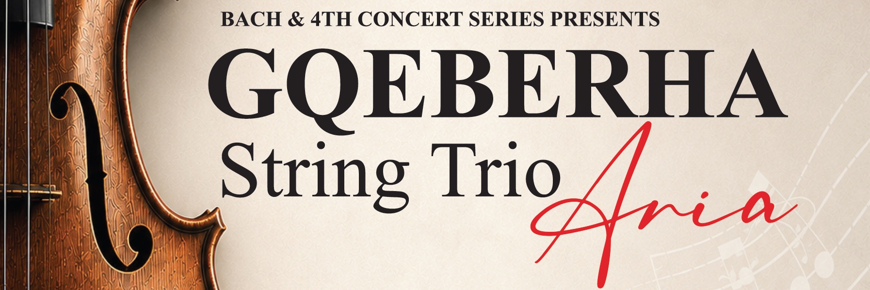 Gqeberha String Trio presents ARIA