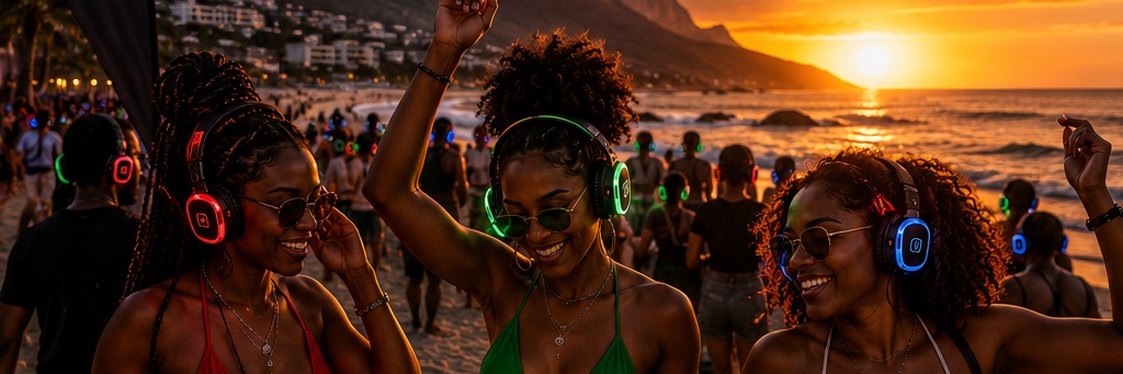 Silent Disco Camps Bay beach