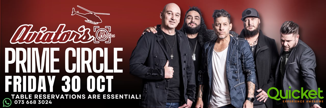 PRIME CIRCLE LIVE at AVIATORS HARTIES