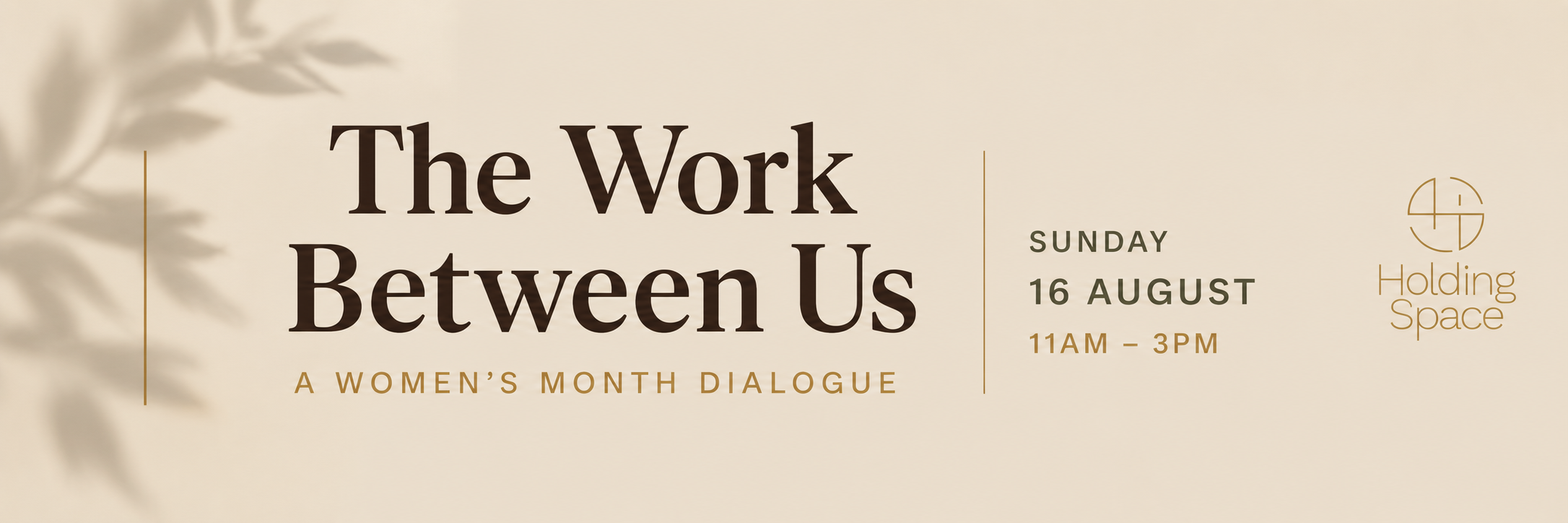 The work between us