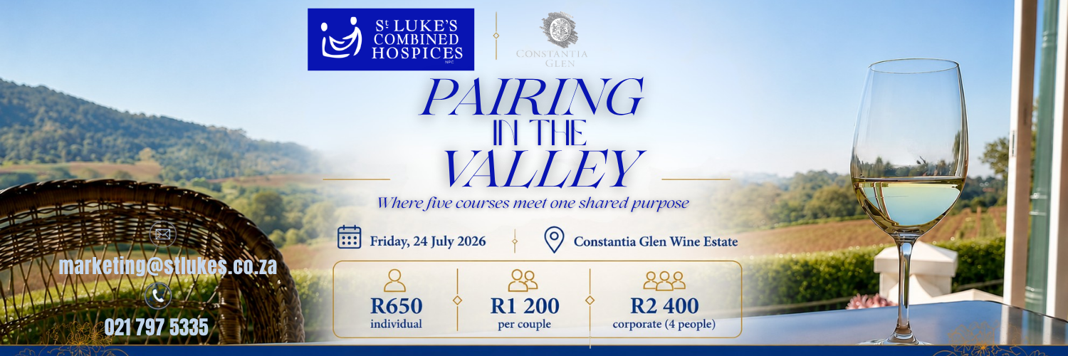 St Luke's Combined Hospices - Wine Pairing in the Valley Dinner Auction Fundraiser