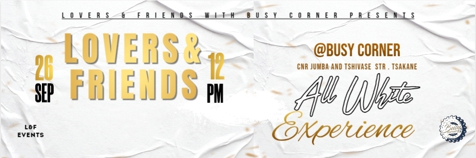 LOVERS & FRIENDS ALL WHITE EXPERIENCE