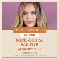 Irene-Louise van Wyk live by Kapstadt Brauhaus Strand