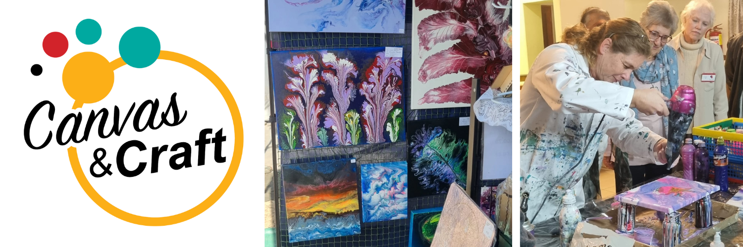 Pouring Paint Art - November