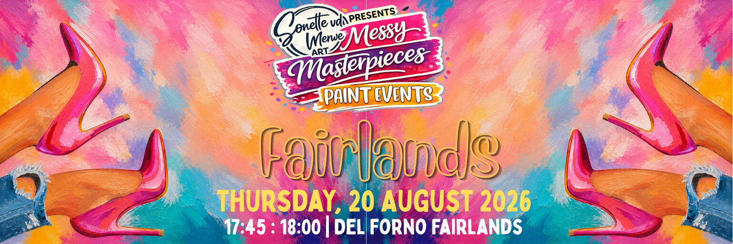 Messy Masterpieces Women's Month Sip & Paint @ Del Forno Fairlands