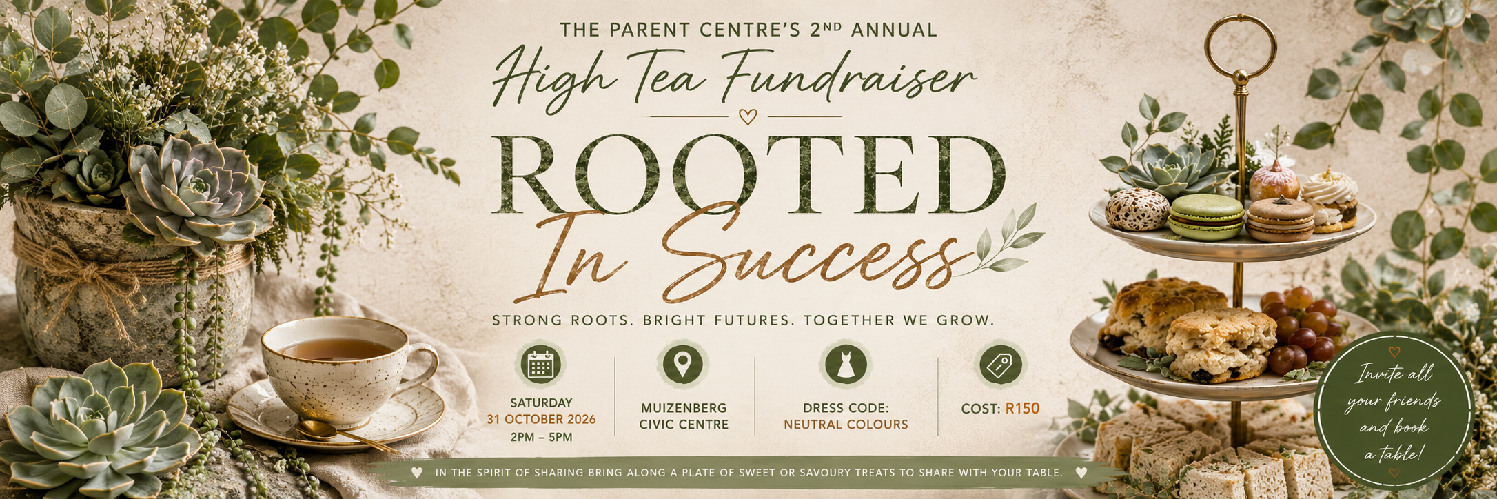 Root In Success Spring High Tea