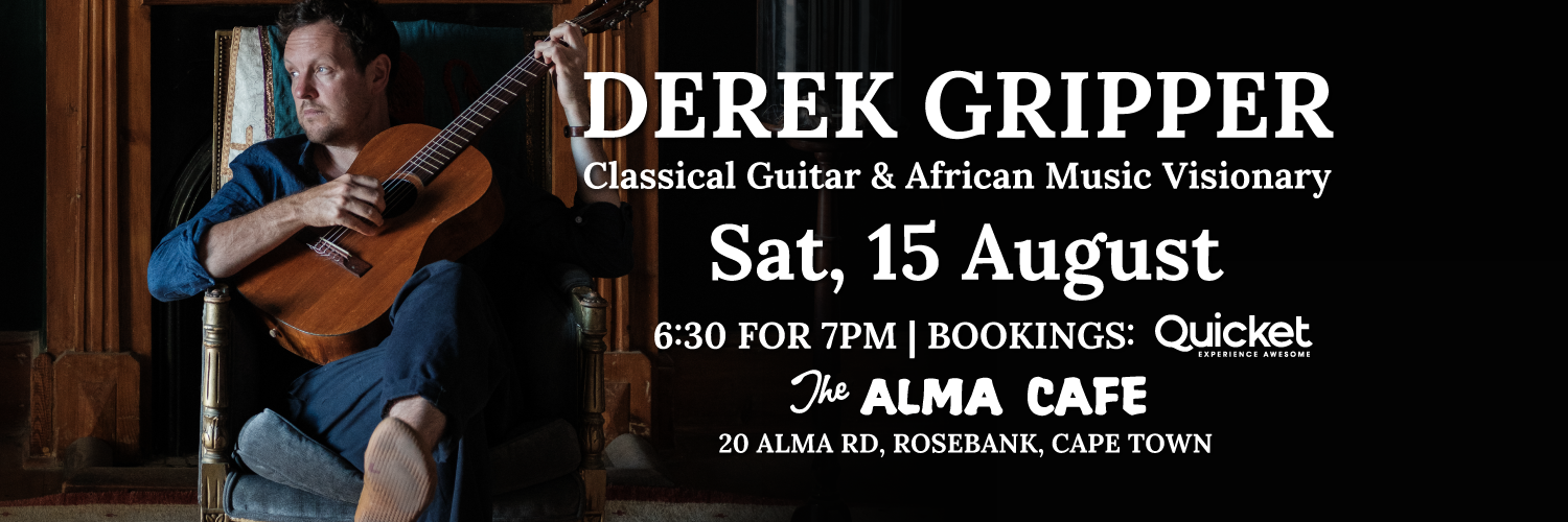 Derek Gripper at The Alma Cafe