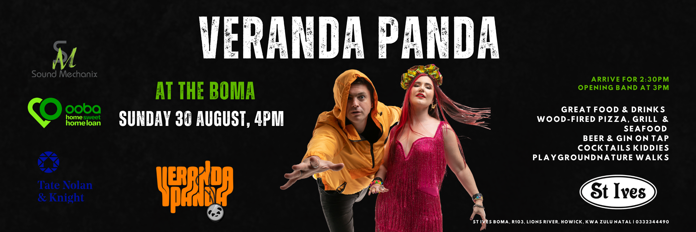 VERANDA PANDA AT THE BOMA