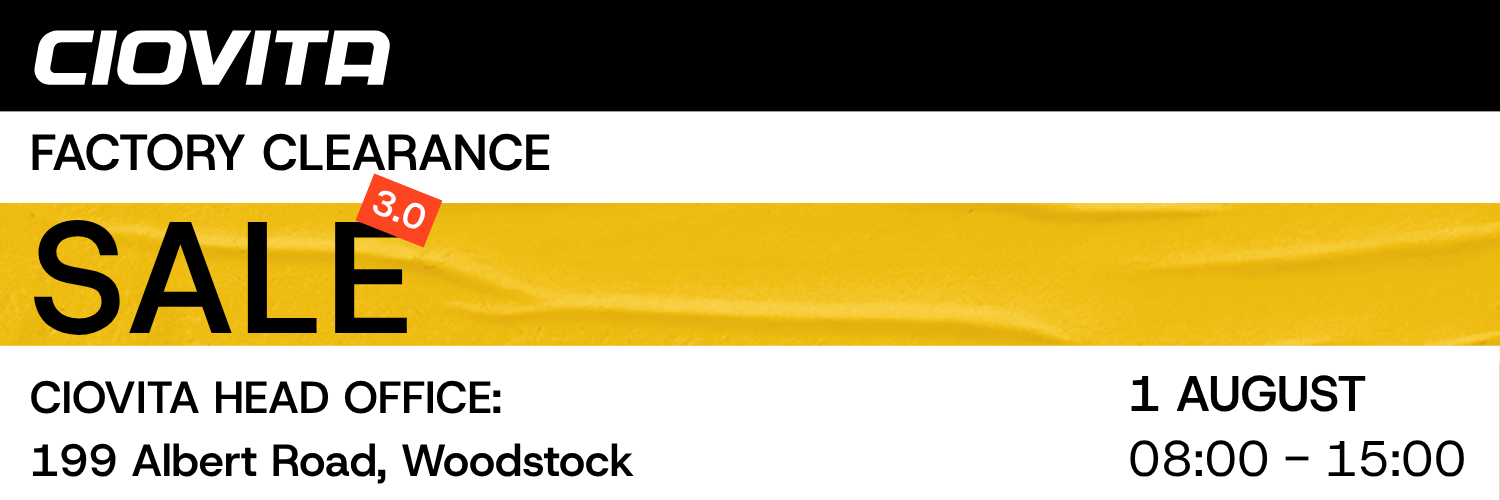 CIOVITA Clearance Sale - Cape Town