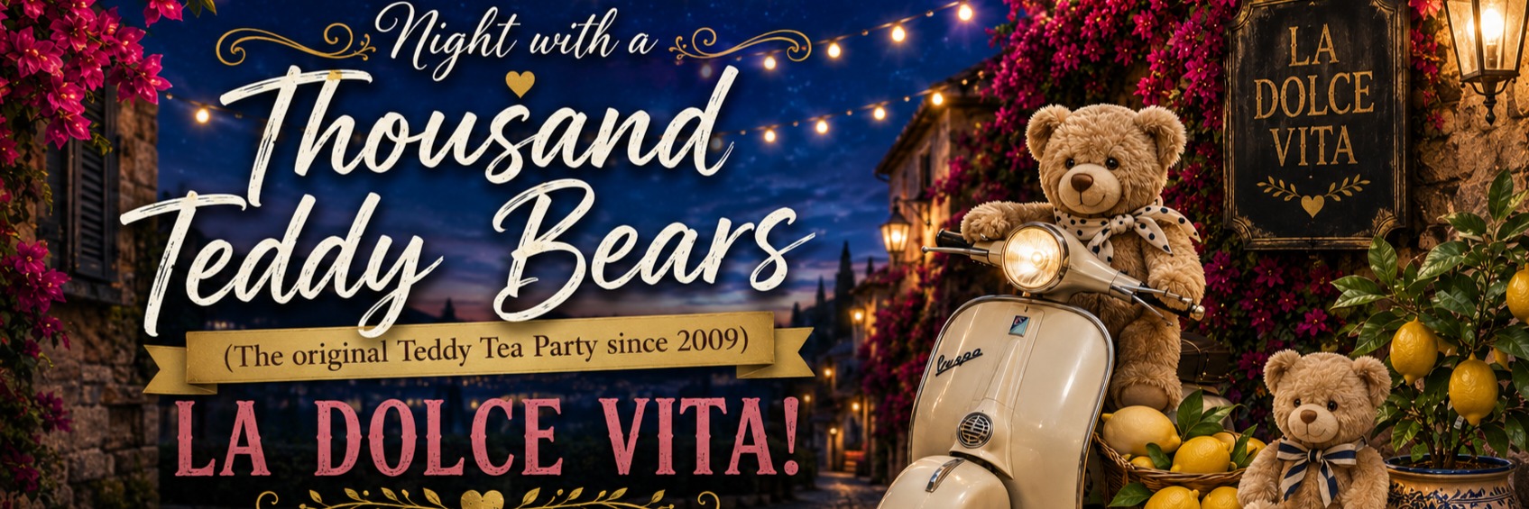 A NIGHT WITH A THOUSAND TEDDY BEARS