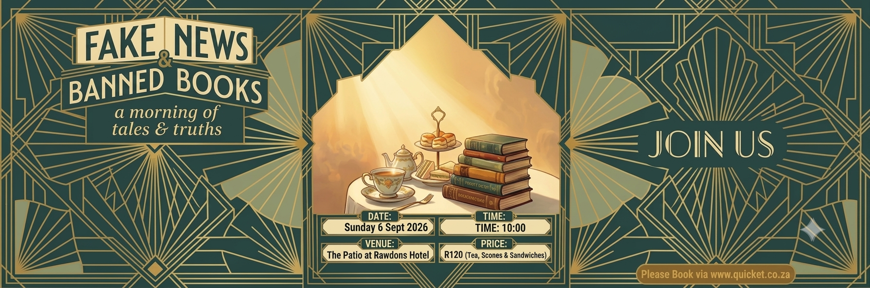 Fake News & Banned Books with Antiquarian Bookseller, James Findlay - Tea