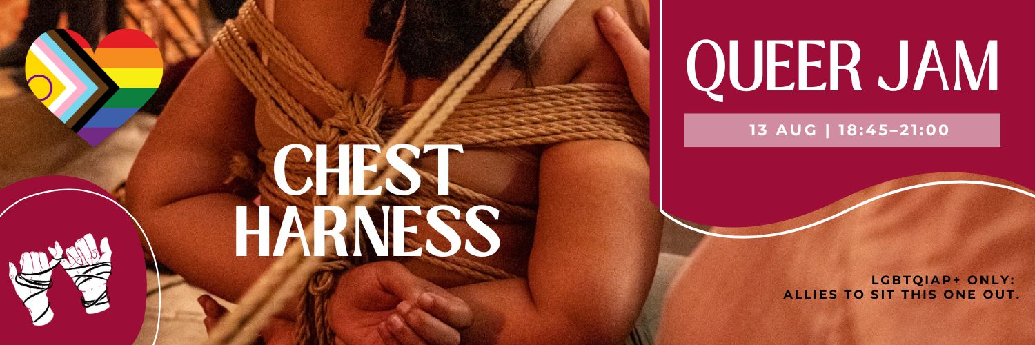 Shibari Rope Class | LGBTQIA+ Only | Chest Harnesses | Beginner Friendly