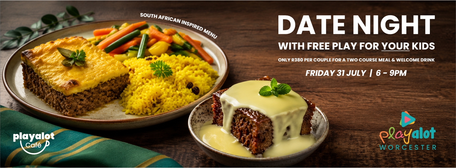 A TASTE OF SOUTH AFRICA: DATE NIGHT@ Playalot Worcester on Friday, 31 July 2026