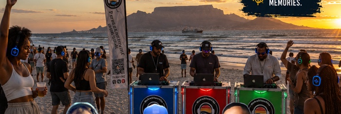 Silent Disco Blouberg beach TableView