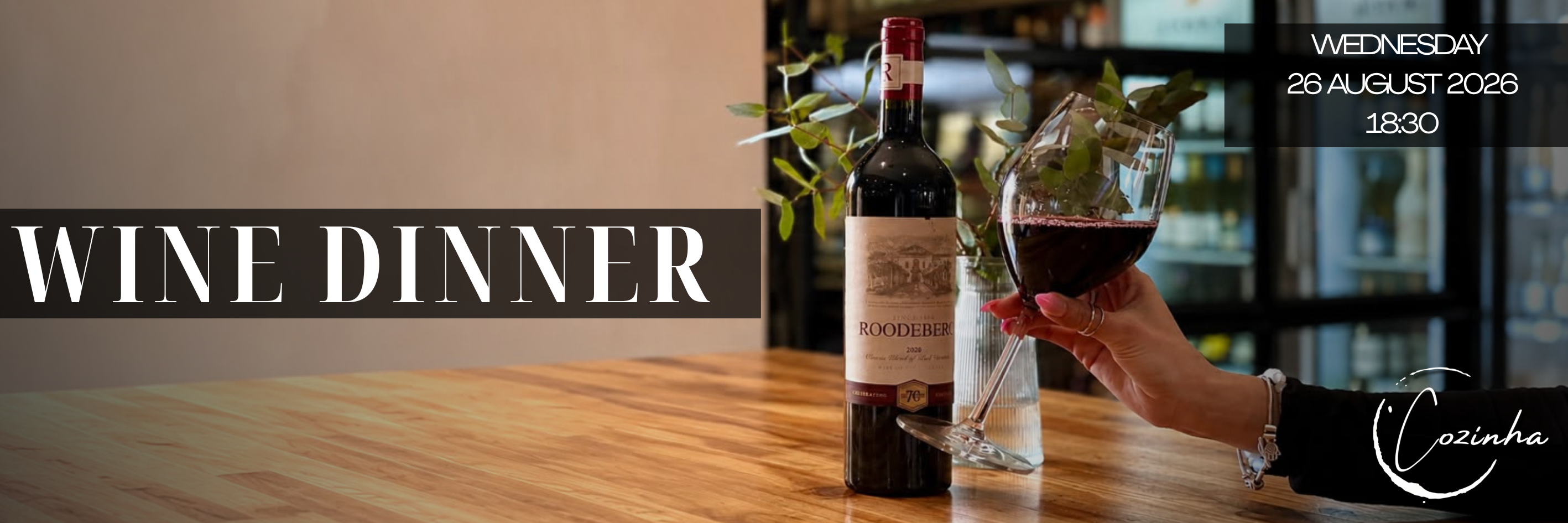 Cozinha Roodeberg Wine Dinner