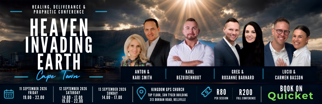 Heaven Invading Earth Cape Town 11-13 Sept 2026