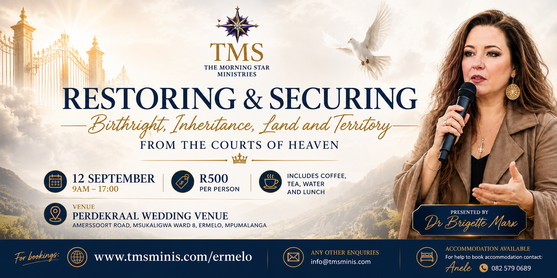 Restoring and Securing Birthright, Inheritance, Land and Territory from the Courts of Heaven - Ermelo