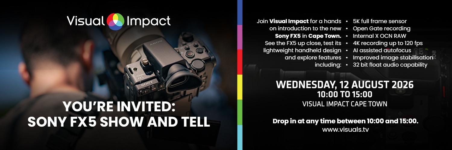 SONY FX5 SHOW AND TELL | CAPE TOWN | 12 AUGUST 2026
