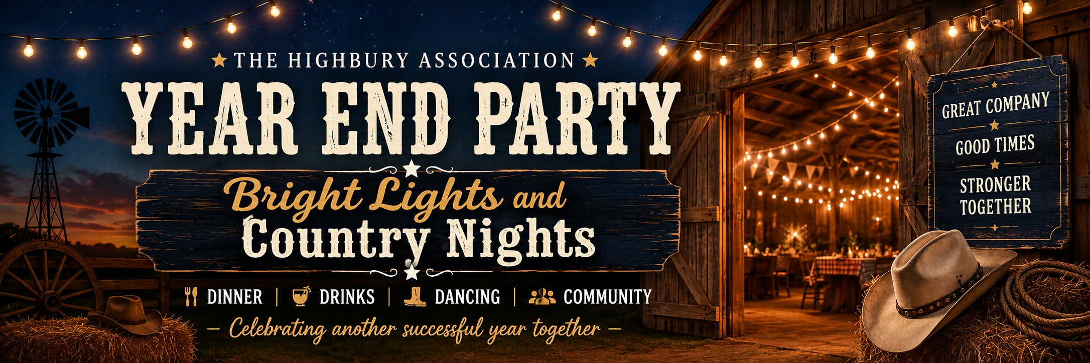Highbury Association - Bright Lights & Country Nights