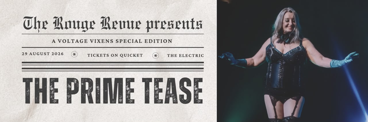 The Rouge Revue presents, Voltage Vixens - The Prime Tease