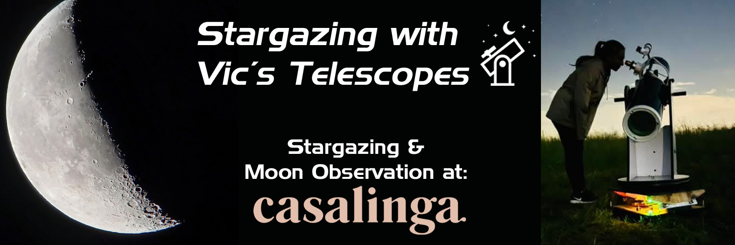 Stargazing with Vic's Telescopes @ Casalinga