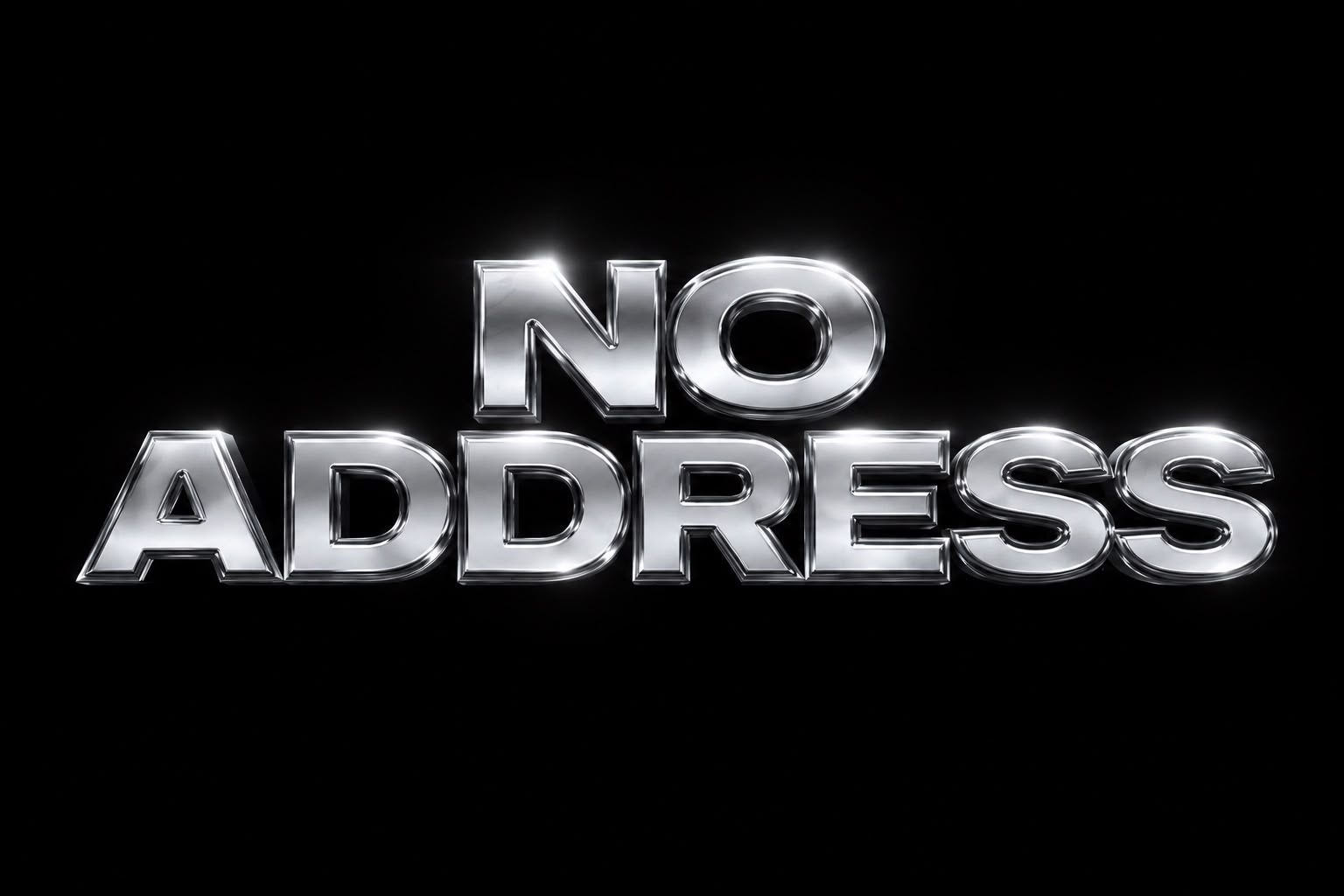 NO ADDRESS