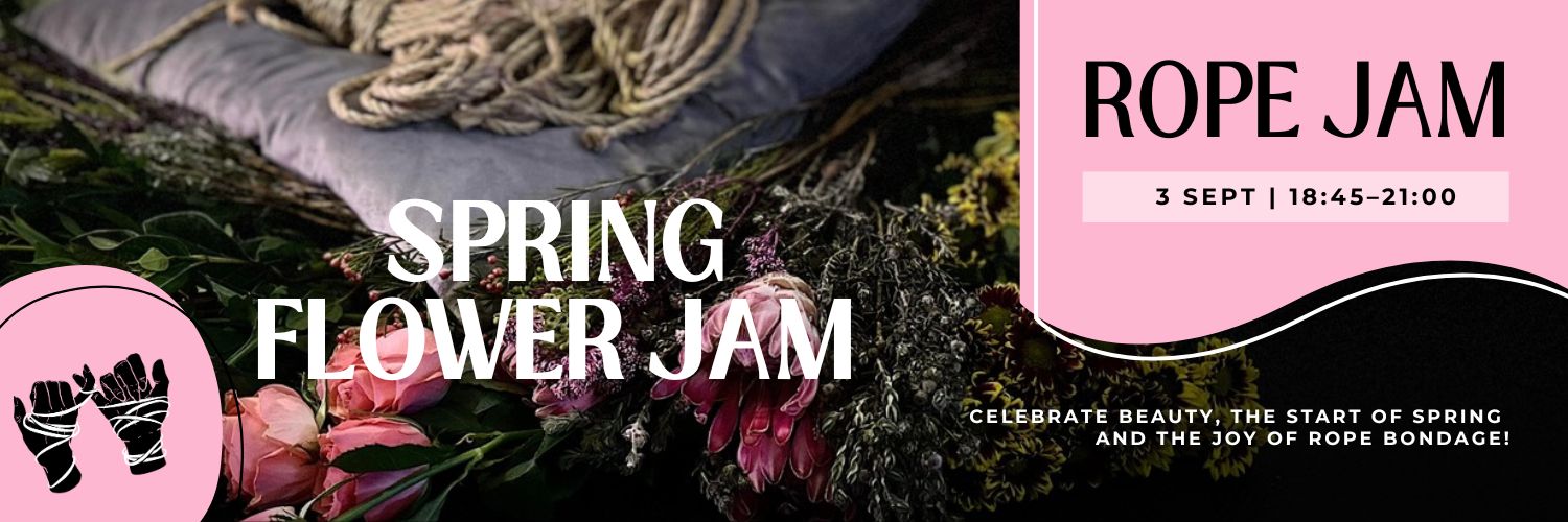 Shibari Rope Class | SPRING FLOWER JAM | Beginner Friendly