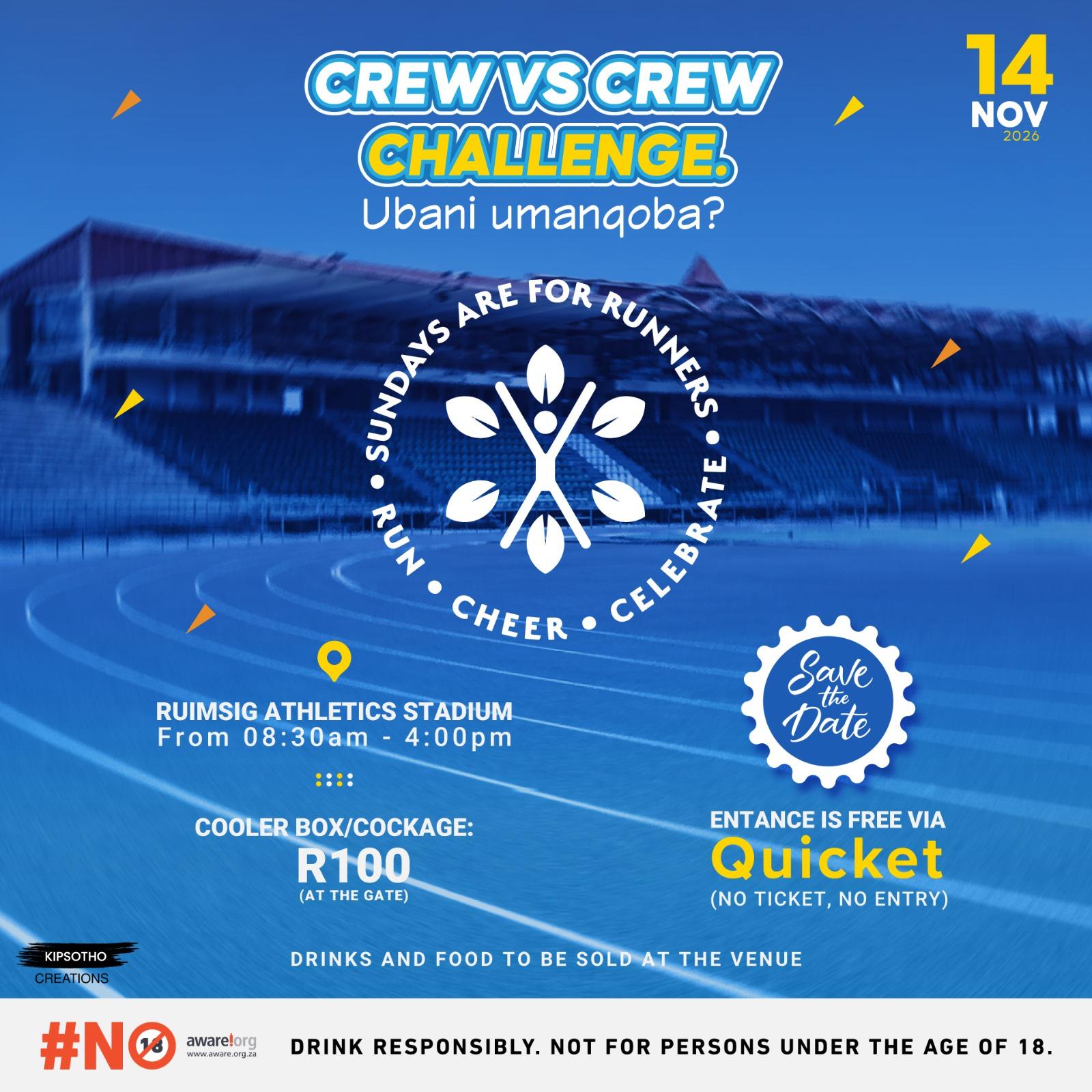 Crew vs Crew Track Challenge