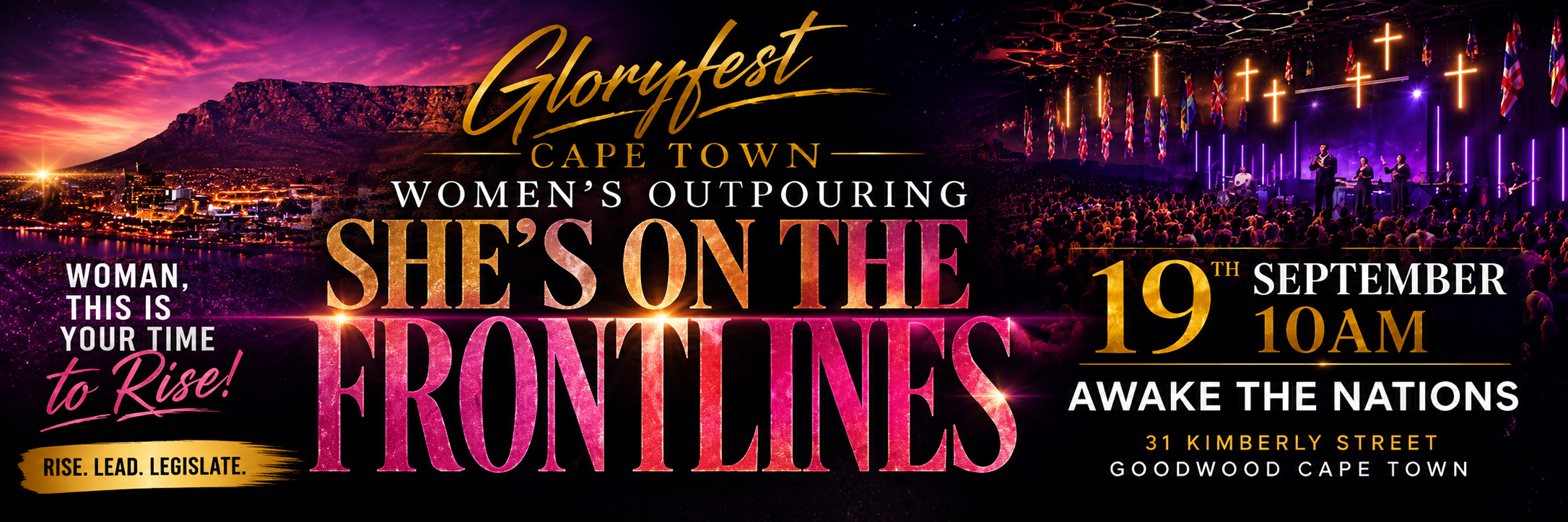 HEAR ME ROAR WOMEN'S OUTPOURING - WOMEN IN THE FRONTLINES