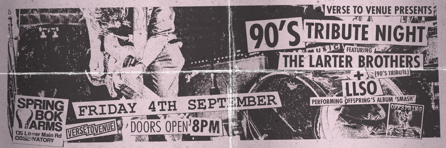 90's Tribute + Offspring 'SMASH' album LIVE at Springbok Arms