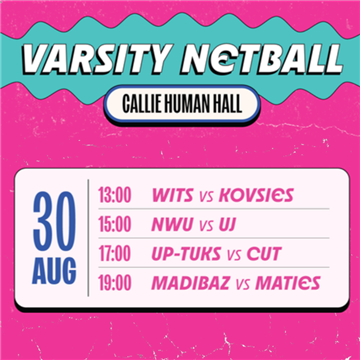 Varsity Netball 30 August Callie Human photo 1