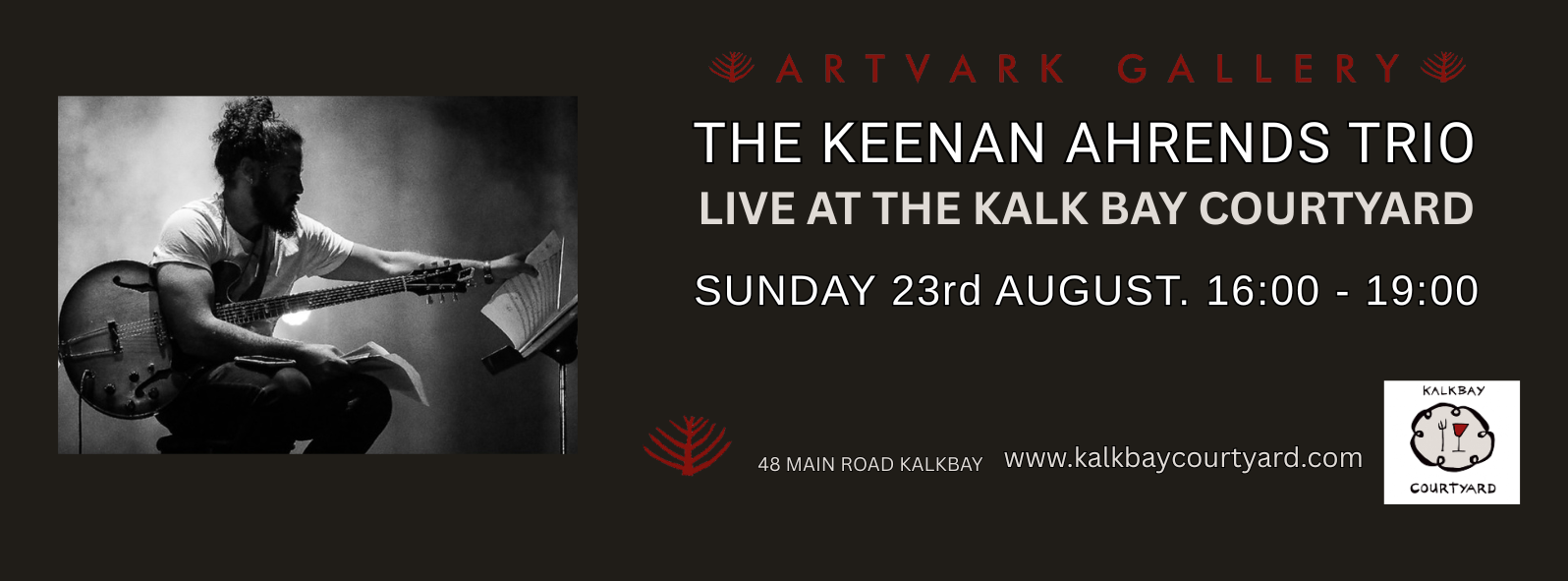 THE KEENAN AHRENDS TRIO - Live at the Kalk Bay Courtyard.