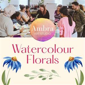 Simple Watercolour Florals Workshop by Ambra Art Studio