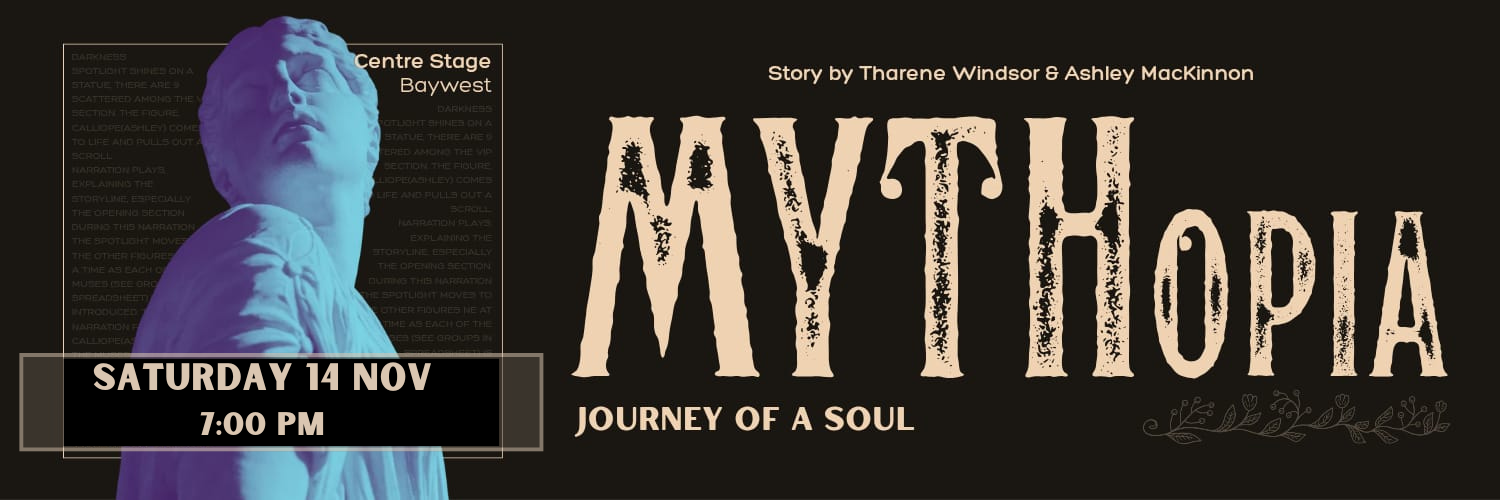 Mythopia- Journey of a Soul. Saturday, 14 November 2026 at Centrestage@Baywest