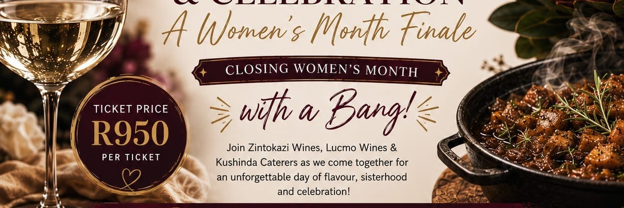 Cooking, Wine & Celebration - A Women's Month Finale