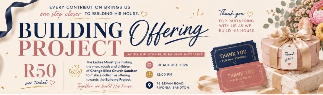 CBC Sandton Ladies Building Fundraising