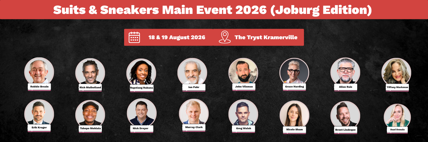 The Suits & Sneakers Main Event 2026 (Joburg Edition)