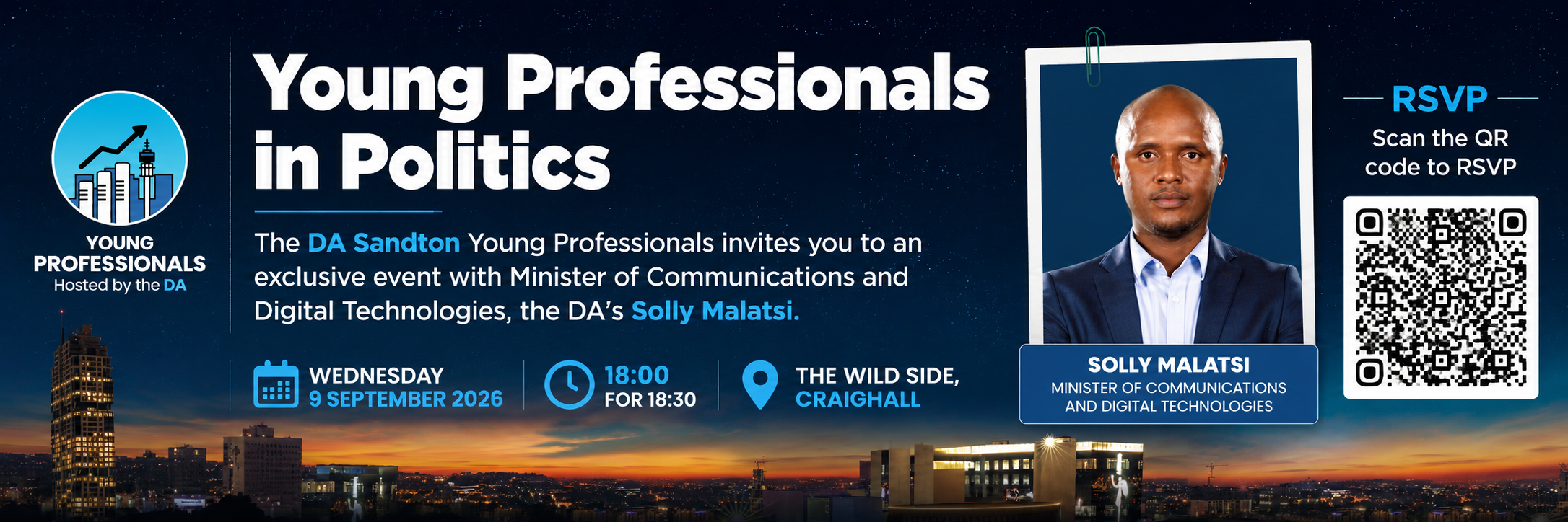 Full Signal: An evening with Solly Malatsi