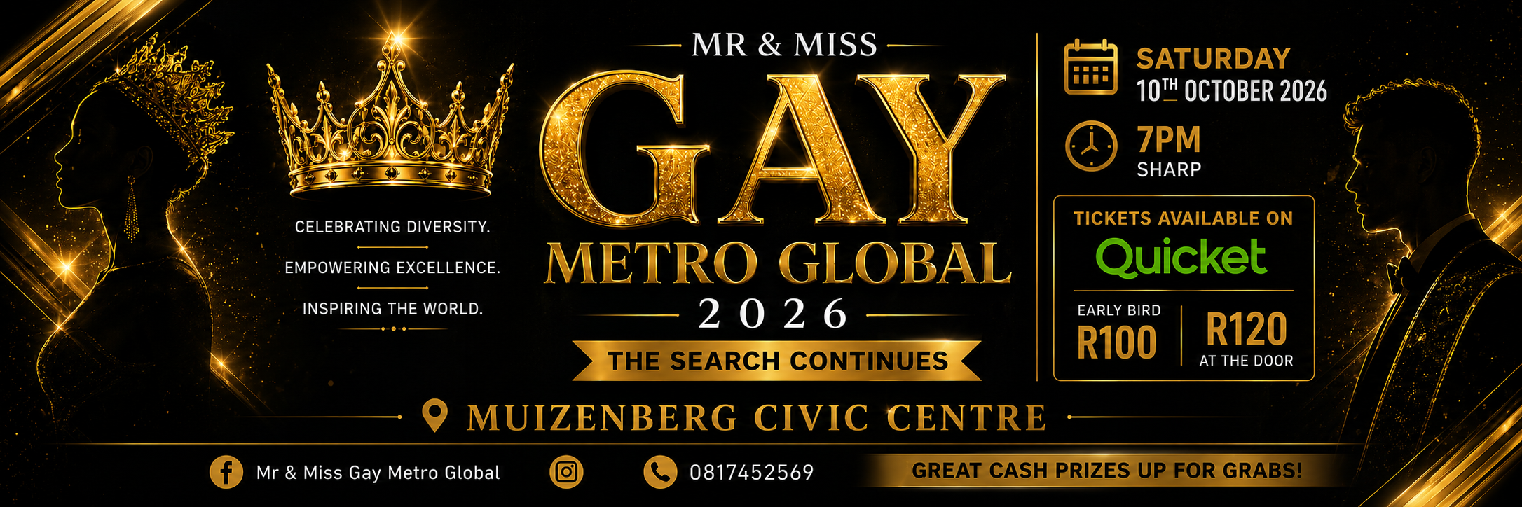 Mr and Miss Gay Metro Global 2026