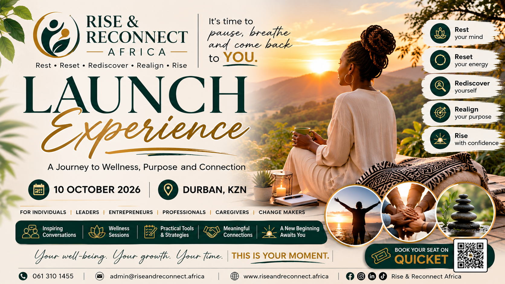 Rise & Reconnect Africa Launch Experience